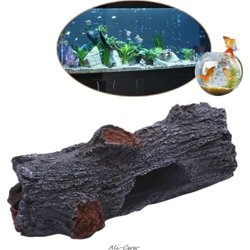 Polyresin Simulation Tree Aquarium Decoration Trunk Wood Fish Tank Ornament