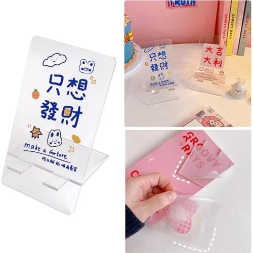 Kawaii Portable Mobile Phone Holder Cute Phone Stand Holder Tablet PC Holder Office Stationery New Arrival Dropshpping