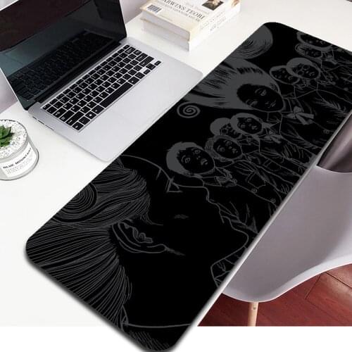 Junji Ito Laptop Gaming Mice Mousepad Free Shipping Large Mouse Pad Keyboards Mat Anime Mouse Pad 40X90cm Small Mouse Pad