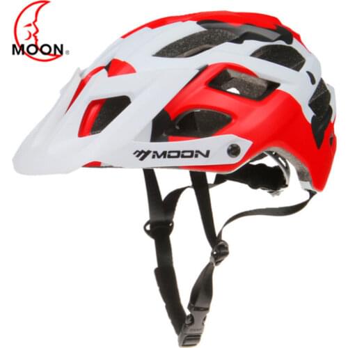 MOON Bike Helmets 2019 Integrated Outdoor Sports Bicycle Helmets General Safety Riding Equipment for adult bike helmet a40