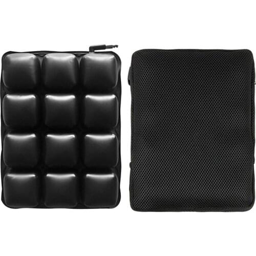 Motorcycle 3D Air Seat Cushion Breathable Comfortable Inflatable Seat Pad Cover Non-slip Shock Absorption For Motorcycle Cars