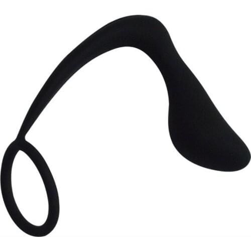 Men Climax Fantasy Silicone Male Prostate Massager Cock Anal Sex Toys Ring for Men Adult Erotic Anal