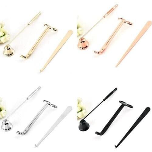 Candle Accessory Set 3Pcs/Lot Candle Tool Kit Candles Snuffer Trimmer Hook Great Gift For Scented Candles Lovers