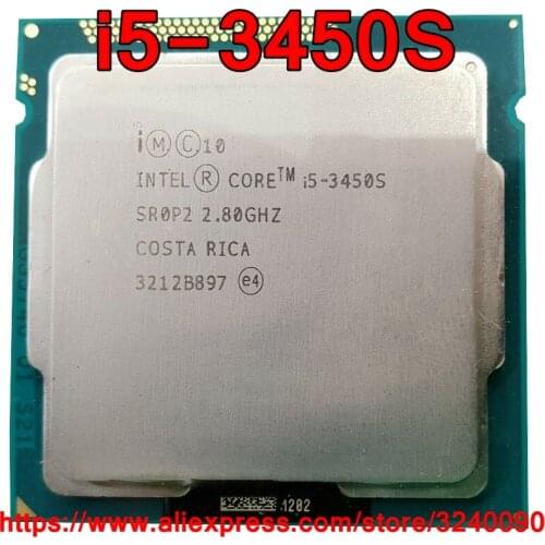 Original Intel CPU Core i5-3450S SR0P2 Processor 2.80GHz 6M Quad-Core i5 3450S Socket 1155 free shipping speedy ship out