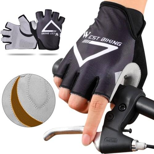Half-finger Gloves Cycling Breathable Outdoor Anti-slip Gloves MTB Road Mountain Bike Sports Gloves Cycling Equipment
