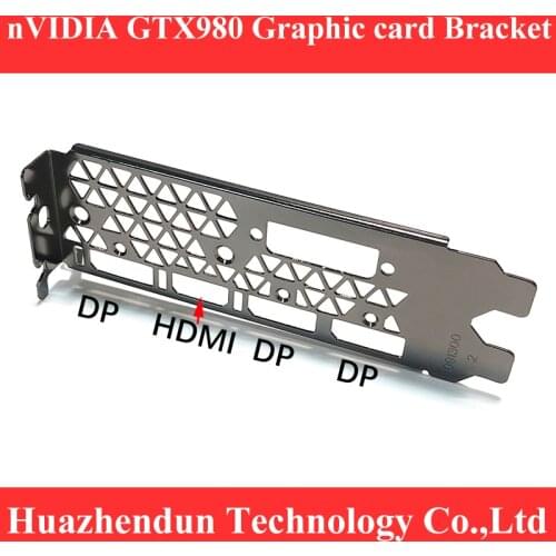 Video card Baffle for NVIDIA GTX 980 1060 1070 1080 GTX980 Public graphics card bracket full height baffle 12cm