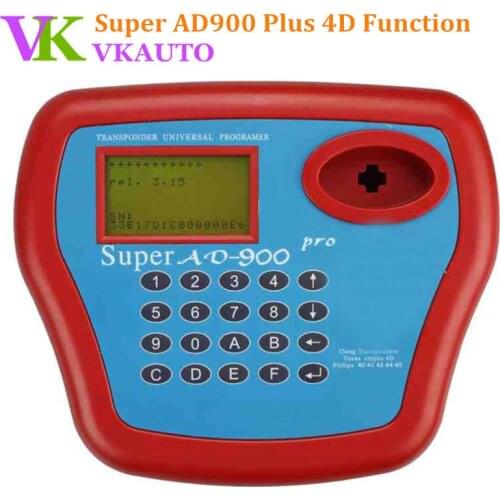 New Super AD900 Pro Transponder Key Programmer 3.15V With 4D Function Can Read 8C 8E Chip Free Shipping