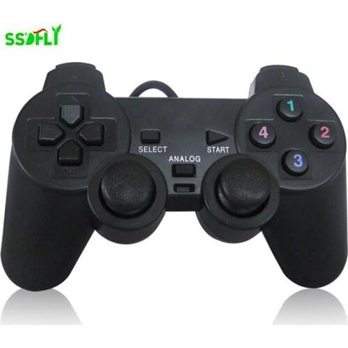 USB Wired PC Game Controller Gamepad Shock Vibration Joystick Game Pad Joypad Control for PC Computer Laptop Gaming Play