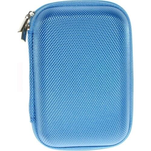 Outdoor Traveling Protect Sky Blue Case Bag Portable Bag For Garmin Edge 200 500 510 520 800 810 820 1000 Polar V650 Polar M450