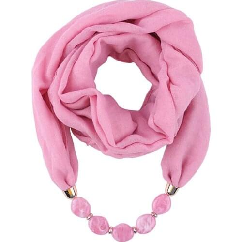 Scraf Women Cotton Linen Necklace Pendant Scarf Ethnic Style Soft Necklace Scarf Neck Scarves Neck Scarf On The Neck Winter Red