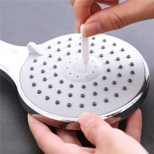 10pcs/set Shower Head Cleaning Brush Washing Anti-clogging Small Brush Pore Gap Cleaning Brush For Kitchen Toilet Phone Hole