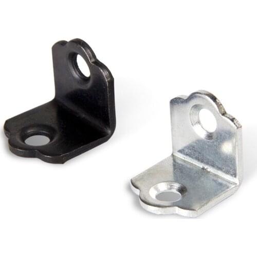 10pcs Iron Angle Corner Brackets Fasteners 90 Degree Corner Suppor Connector For Wardrobe Cabinet Protector Furniture Hardware