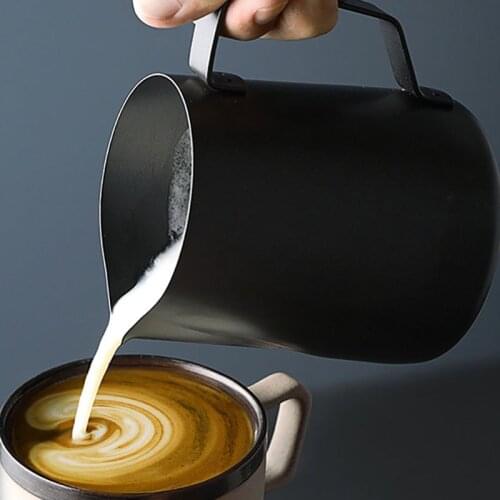 350/600ML Durable NonStick Stainless Steel Milk Frothing Pitcher Espresso Coffee Barista Craft Latte Cream Frothing Jug Pitcher