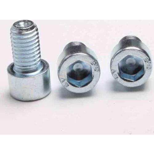 5PCS Within 8.8 high-Strength Galvanized Hexagon Socket Head Screws Screw Bolts M6 * 40mm