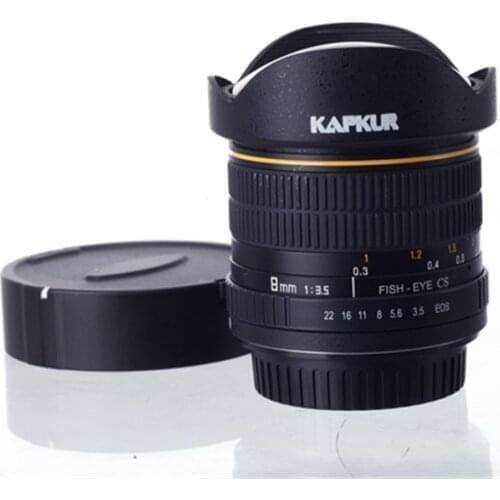 8mm f/3.5 Aspherical Fisheye Lens for Canon EF Digital Cameras