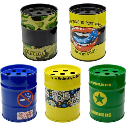 Free Shipping Round Metal Cigaretee Ashtray Smoking Tool--Clearance Price