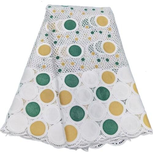 SJ Lace Guipure Lace 2021 High Quality Nigerian African Cord Lace Fabrics Swiss voile Lace Fabric For Party Material dx5-75