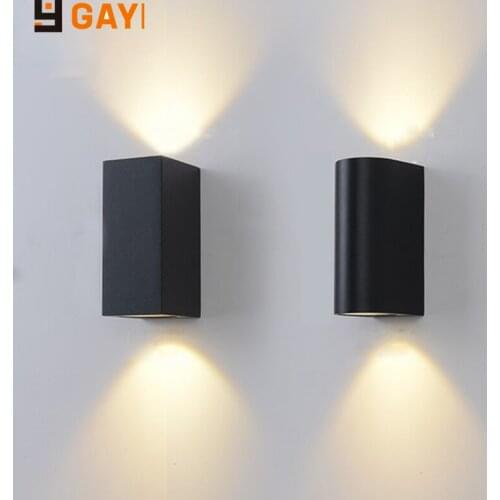 HOT High Quality IP65 Waterproof GU10 Wall Lamp Die-casting Outdoor Wall Lamp Engineering Lighting Fence Garden Countyard Villa