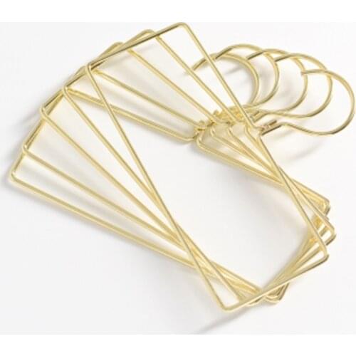 5 pcs/lot Nodic Style Wire Hangers for Towels Scarf Tie Metal Clothes Hanger