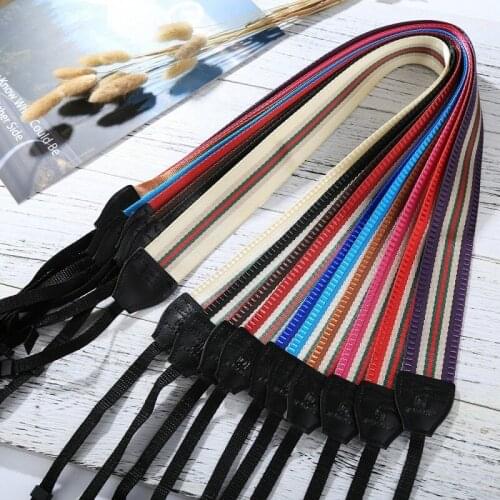 PULUZ Stripe Style Series Camera Shoulder Neck Strap Belt for Canon Nikon Sony Pentax SLR/DSLR Cameras accessories