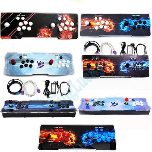 2021 Pandora Box 3d WiFi 8000 , Arcade Console ,USB Joysticks, Arcade Button 2 Players Control Retro Arcade Game Box PC