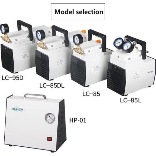 Oil-Free Diaphragm Vacuum Pump Positive And Negative Pressure Small Portable Laboratory Suction Filter Electric Suction Pump