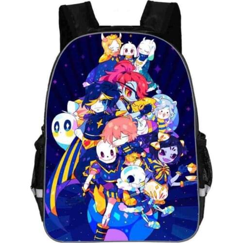 Anime Undertale Backpack for Girls Boys Book Bag Sans Women mochila Men Travel Bag Undertale Children Teenage School Backpacks