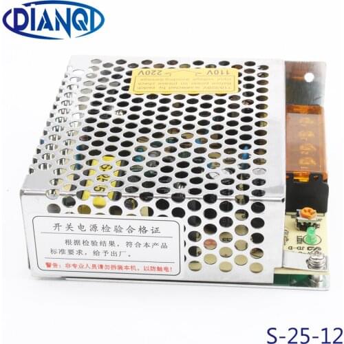S-25-12 power suply 25w 12V 2.1A ac to dc power supply ac dc converter
