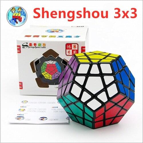 Shengshou 3x3x3 cube 3x3x3 Megaminxed Cube 3x3 Dodecahedron cube shengshou Megaminxed 3x3 magic cube 12 sided speed cube