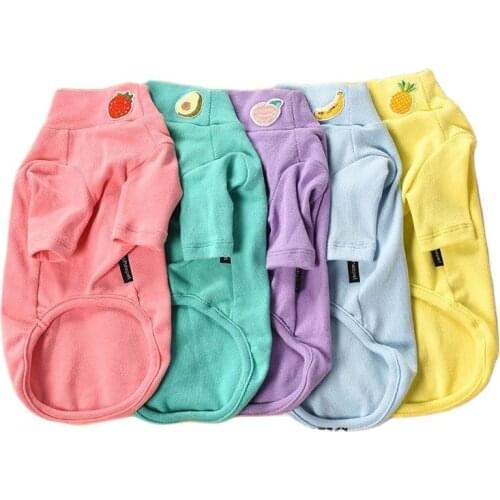 Pet Supplies New Pet Clothes Cotton Cat Sweater Dog Coat Fruits Cat Coat Small Dog Clothes Teddy Dog Costume Puppy Clothes