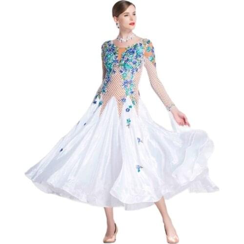 B-18337 Ballroom Modern Waltz Tango Dance Dress, Ballroom Dancing Dresses China