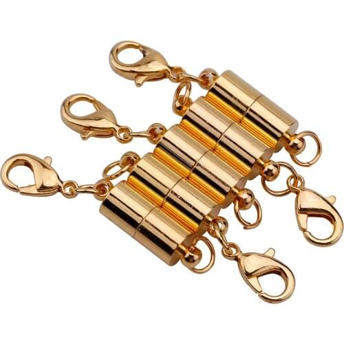 30pcs/LotSilver Plated Jewelry Magnetic Clasp Beads 0.27" FASHION