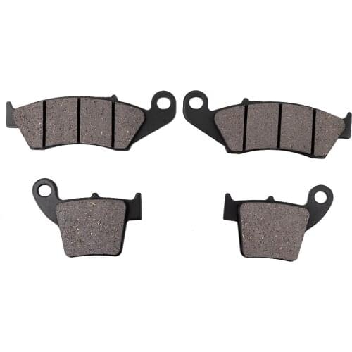 4 pcs brand new aftermarket replacement Front Rear Brake Pads Especially designed for Honda CRF250R CRF250X 2002-2018