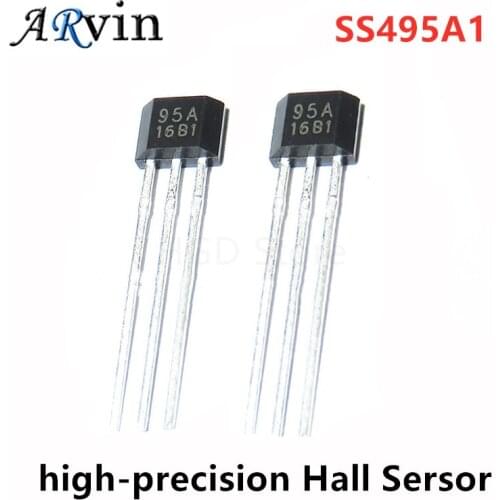 5PCS SS495A1 TO-92L 95A TO-92 high-precision Hall Sensor SS495A screen 95A new original