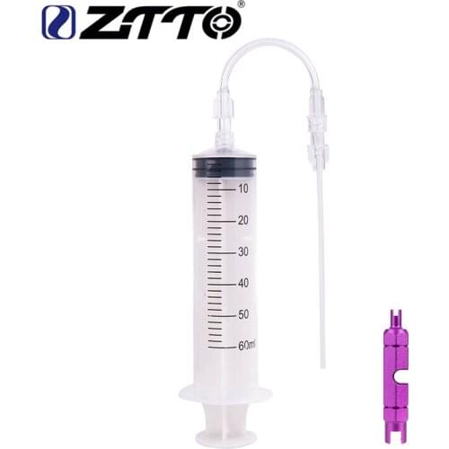 ZTTO MTB Mountain Road Bike Tubeless Sealant Injector For Bicycle Tubeless Tire UST Tyre No Inner Tubes Use With Valve Core Too