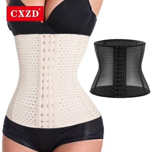 CXZD Waist Trainer Corset for Weight Loss Sport Workout Body Shaper Tummy Fat Burner
