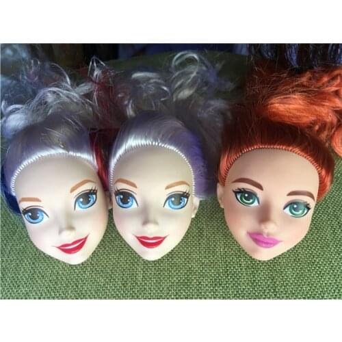 Collection Doll Toy Head Princess Doll Head Girl DIY Dressing Hair Toys Favorite Gift Collection Princess Doll Head