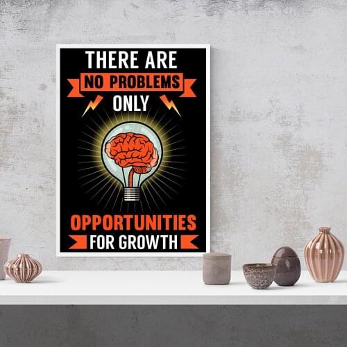 Modular Pictures Home Decoration Wall Artwork Modern HD Canvas Prints Paintings For Bedroom Simple Letters Poster No Framework