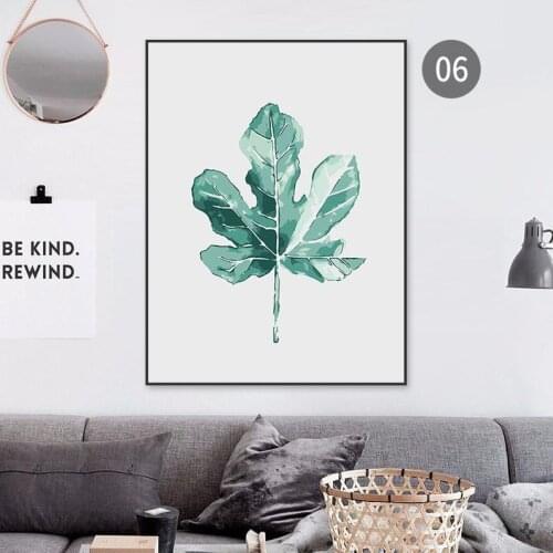 Green Plant Paint By Numberpaint By Numberspaint By Number Kitcolor By Number Modern Minimalist Bedroom Living Room