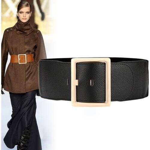 Vintage corset belt woman waist wide belts for women 2020 elastic plus size belt luxury designer ceinture femme dress cummerbund