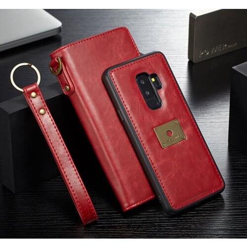 Luxury Leather Case For Samsung Galaxy S8 S9 Plus Note 8 9 Case Flip Cover Card Slots Wallet Case for Samsung Galaxy Note8 Note9