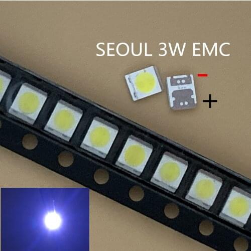 200PCS SEOUL LG High Power LED LED Backlight 1210 3528 2835 1w-3W 300LM Cool white SBWVT121E LCD Backlight for TV TV Application