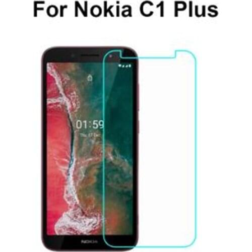 9H HD Tempered Glass For Nokia C1 Plus Protective Film ON C1Plus TA-1312 Screen Protector Cover for Nokia C 1 Plus Pelicula