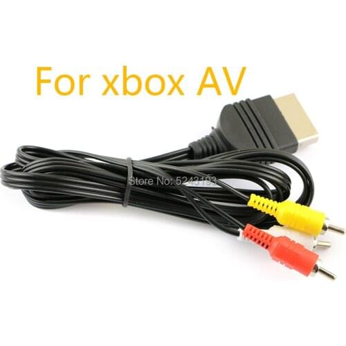 20pcs Composite Audio Video Cord AV Cable for Xbox Cord Adapter Converter Connector Component Lead 3RCA Cable