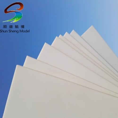 ABS0140 2.0mm Thickness 200mm x 250mm ABS Styrene Sheets White NEW