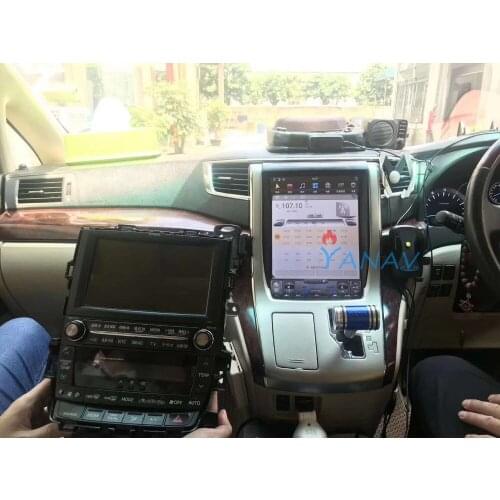 Car multimedia player 4G+64G RAM Android For-TOYOTA Alphard AH20 2010-2014 car stereo radio player 4G/WiFi car gps navigation