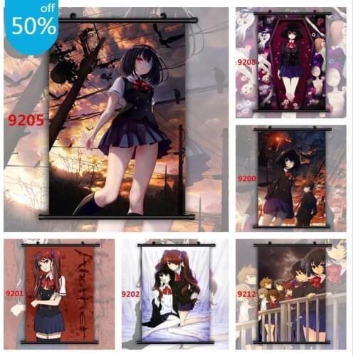 Another Misaki Mei Akazawa Izumi Anime Posters Canvas Painting Retro Poster Wall Decor Wall Art Picture Room Decor Home Decor