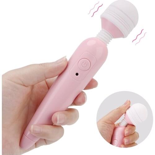 Dildo Vibrator Stick Sex Toys for Women AV Magic Wand G Spot Vagina Vibrator Wireless Clitoral Stimulator 10 Speed