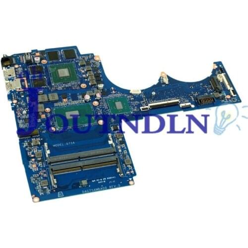 JOUTNDLN FOR HP 15-CB045WM 15-CB Laptop Motherboard DDR4 926305-601 926305-501 926305-001 DAG75AMBAD0 i7-7700HQ CPU GTX1050 4GB