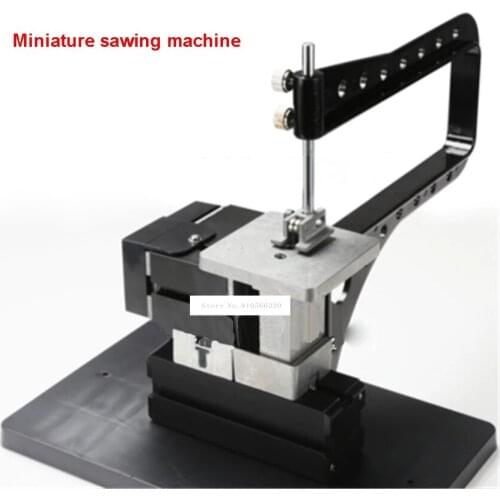 Mini Saw Machine Small Machine Tool 12V-24V 75WTool Six Inch Teaching Machine Miniature sawing machine 12000r/min